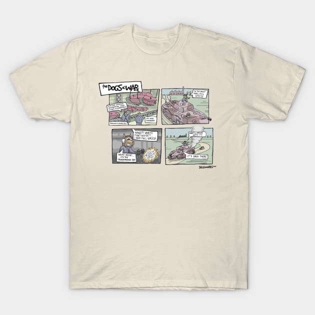 The Dogs of War: Comic #1 T-Shirt by Siegeworks